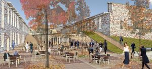 Optimist Hall Courtyard - Charlotte