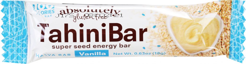 Absolutely Gluten Free Introduces TahiniBAR, the Energy Bar Made From Sesame Seeds