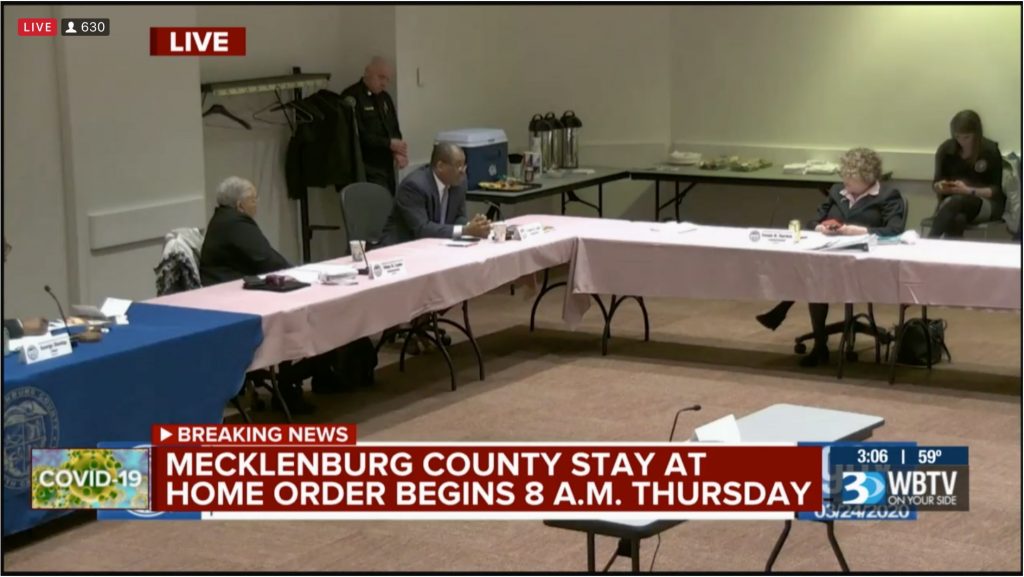 Mecklenburg County Issues Stay At Home Order Effective 8 a.m. Thursday