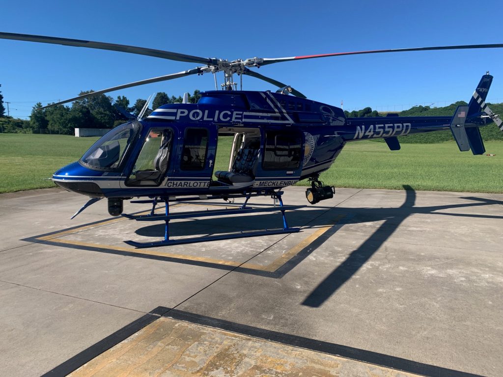 CMPD Receives New Helicopter With High-Tech Equipment