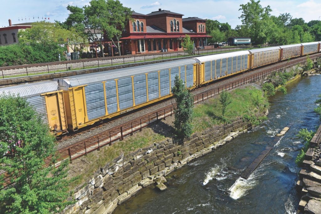 TTX railcars
